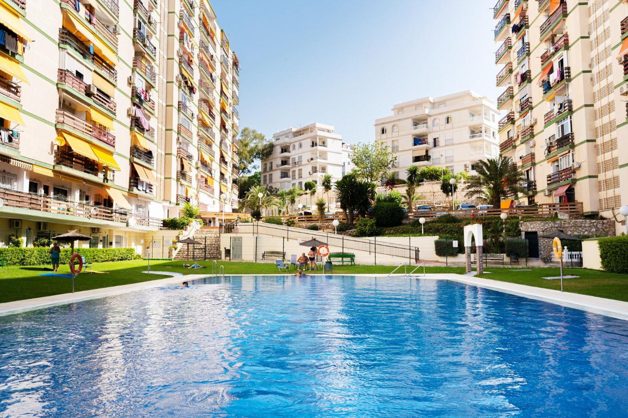 Nac8 - Bonito Con Vistas Al Mar 2 Dormitorios, Wifi, 3 Piscinas, Playa A 250 Metros *